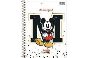 CADERNO C/D UNIV. 10 X 1 160 FLS MICKEY 30.818 TILIBRA UND