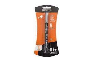 GIZ LIQUIDO 96135 PRATA JOCAR OFFICE CARTELA C/ 1 UND