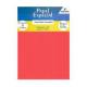 PAPEL COLOR PLUS A-4 120 GRS VERMELHO ROMITEC PCT 25 FLS 