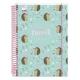 CADERNO UNIVERSITÁRIO 3134 TRENDY OURIÇO ( 10 MATÉRIAS / 160 FOLHAS ) UND - DAC
