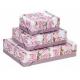 CAIXA P/ PRESENTE PARAISO RIGIDA QUADRADA 12 X 12 X 07CM COPIMAR UND 