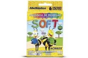 MASSA DE MODELAR SOFT 90 GRS 7316 ACRILEX CX 6 UND