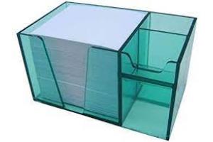 ORGANIZADOR DE MESA C/BLOCO LEMBRETE 954.5 VERDE CLARO ACRIMET UND