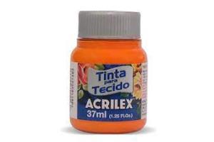 TINTA P/ TECIDO 37 ML FOSCA 517 LARANJA ACRILEX