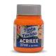 TINTA P/ TECIDO 37 ML FOSCA 517 LARANJA ACRILEX