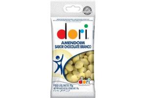 AMENDOIM CHOCOLATE BRANCO DORI PCT 70 G