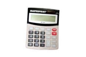 CALCULADORA DE MESA 10 DIGITOS MP 1061 MASTERPRINT UND 