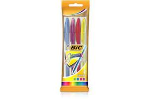 CANETA BIC SHIMMERS 044/045 BIC BLISTER C/ 04 UND