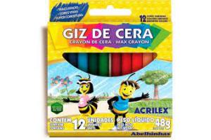 GIZ DE CERA 09012 ACRILEX CX 12 UND