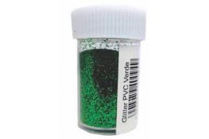 GLITTER PVC 3 GRS APLICOR VERDE GR QUIMICA UND