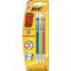 LAPISEIRA 0.5 BIC SHIMMERS BIC CARTELA C/ 03 UNDS