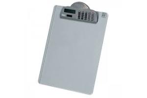 PRANCHETA PLASTICA PP + CALCULADORA 23199 CORES TILIBRA UND