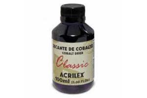 SECANTE DE COBALTO 15910 100 ML ACRILEX UND