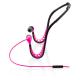 Fone de ouvido EarPhone Sport arco Pulse PH201 rosa Multilaser 