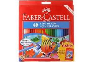 LAPIS DE COR GDE C/48 120248G AQUARELA FABER UND