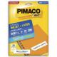 ETIQUETA INKJET E LASER 6081 C/20 ETIQ FLS PIMACO PCT 10 FLS                                                                                                                                                                                                   