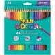 LAPIS DE COR GDE C/24 11.2400N MULTICOLOR SUPER FABER UND                                                                                                             