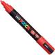MARCADOR UNI POSCA PC-5M/5D VERMELHA CIS UND