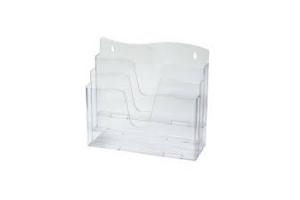 ORGANIZADOR DE DOCUMENTOS TRIPLO 3055 CRISTAL DELLO UND