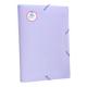 PASTA C/ ABA E ELASTICO POLIPROPILENO 20MM 802PP-LI BREEZE LILAS DAC UND