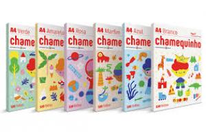 PAPEL CHAMEQUINHO COLORS ALCALINO 210 X 297 A-4 MARFIM INTER. PAPER PCT 100 FLS