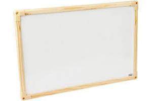 QUADRO BRANCO UV MOLD. MADEIRA 120 X 90 8012 TILIBRA UND