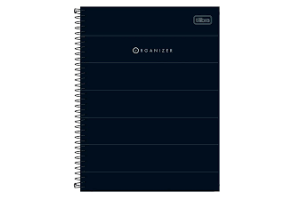 CADERNO C/D ORGANIZER OPUS 80 FLS COST. C/P 13894 TILIBRA UND