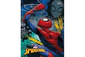 CADERNO BROCHURÃO TIPO ATA 14113-5 SPIDER MAN ( 96 FOLHAS ) UND -  TILIBRA