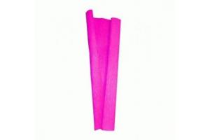 Papel crepom matalico 45cm x 1m pink unid.