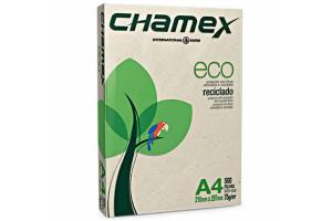 Papel sulfite Reciclado Ecológico A4 210X297 com 100 folhas Chamex unid.