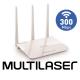 Roteador Wireless 300 MBPS Multilaser RE163V unid.