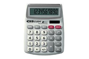 Calculadora de mesa 10 dígitos C-204 CIS 