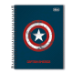 Caderno capa dura universitário 80 folhas Avengers Heroes 23483 Tilibra unid.