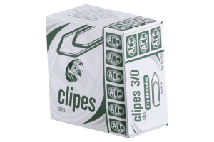 Clips Galvanizado N 3/0 Acc caixa com 500 G