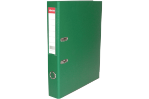 Pasta AZ A4 lombo estreito com bolsa 1105 verde Chies unid.