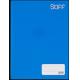 Caderno brochura capa dura tipo ATA 96 folhas 060 azul Jandaia unid.