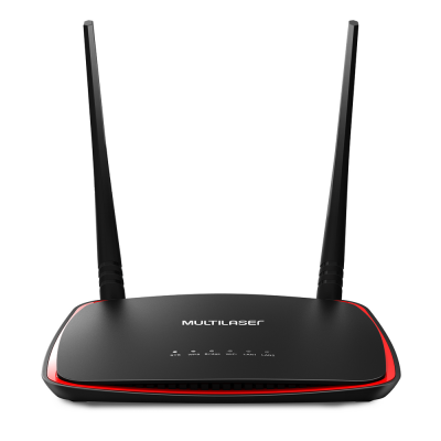 Roteador Wireless 300 mbps 2 antenas Access Point Multilaser RE011 unid.